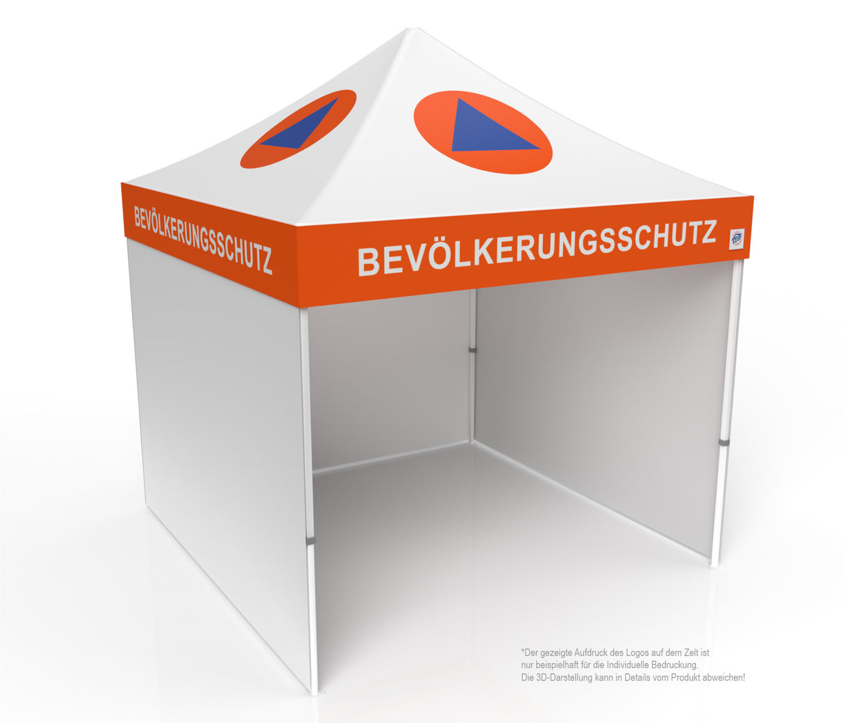 E-Z UP Profi-Faltzelt Hilfsdienste | 3 Größen