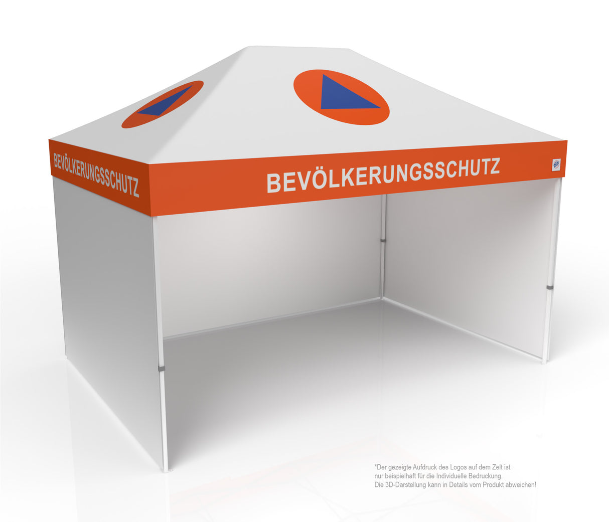 E-Z UP Profi-Faltzelt Hilfsdienste | 3 Größen