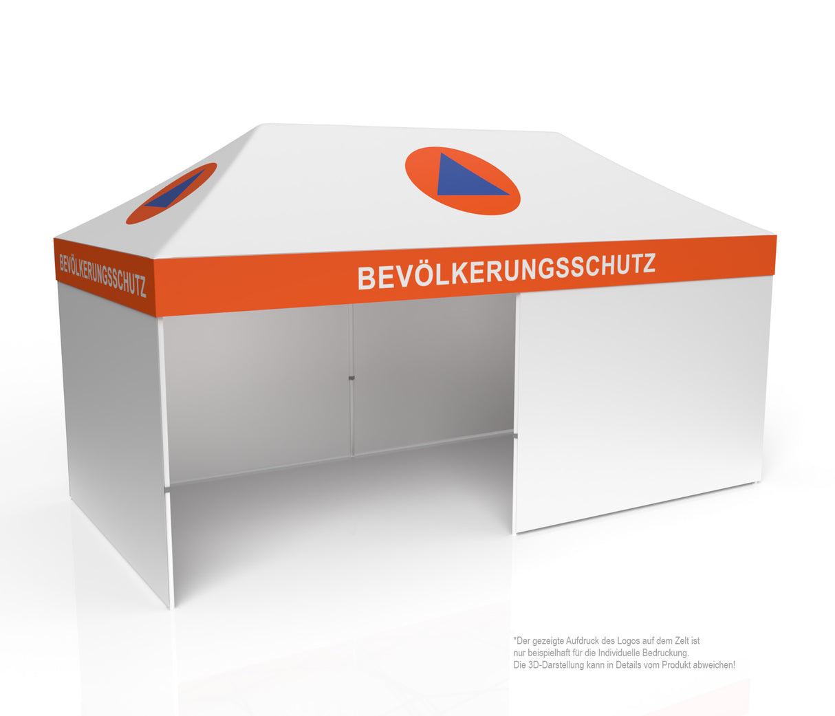 E-Z UP Profi-Faltzelt Hilfsdienste | 3 Größen