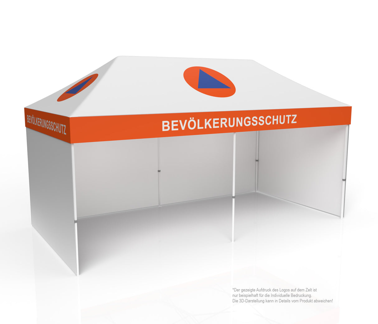 E-Z UP Profi-Faltzelt Hilfsdienste | 3 Größen