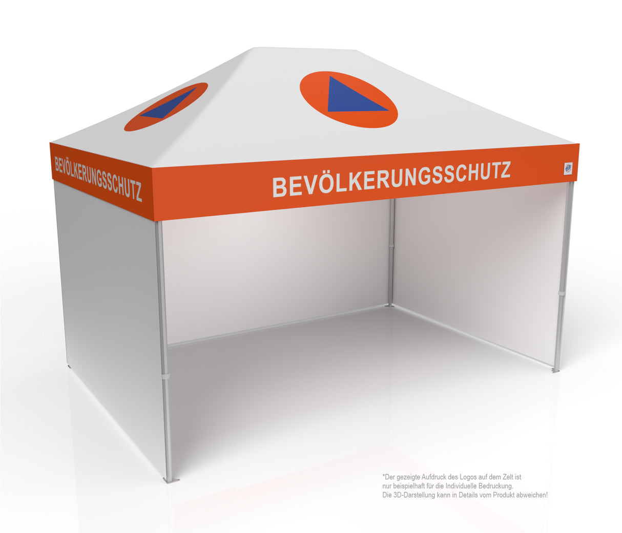 E-Z UP Profi-Faltzelt Hilfsdienste | 3 Größen