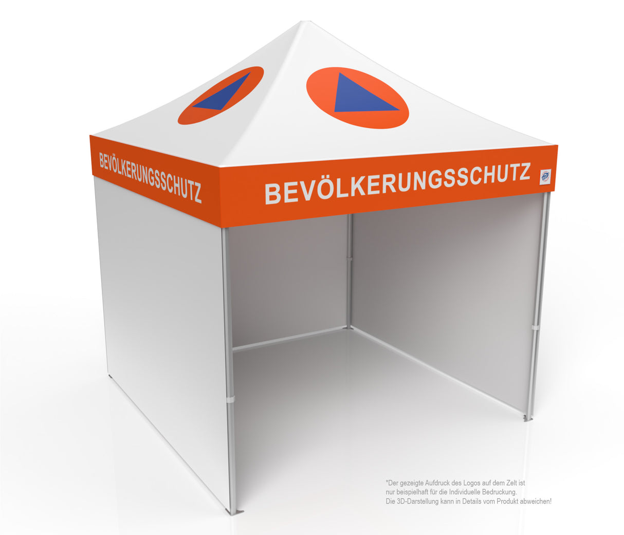 E-Z UP Profi-Faltzelt Hilfsdienste | 3 Größen