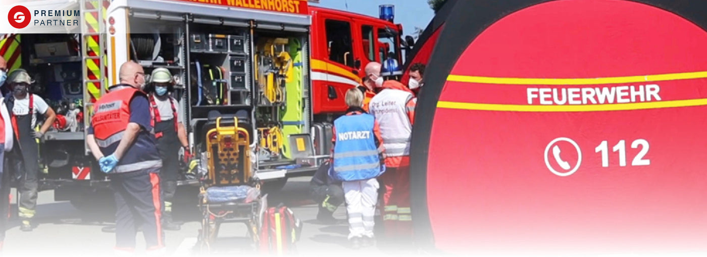 Gybe Schnelleinsatzzelte | Feuerwehrzelt