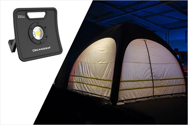 Gybe Schnelleinstazzelt Emergency Zeltbeleuchtung