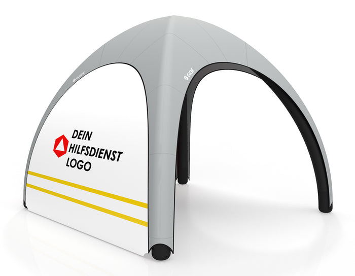 Das Gybe Schnelleinstazzelt für die Sanitätsdienste | Einsatzzelt | Mannschaftszelt | DRK - Malteser - ASB - DLRG