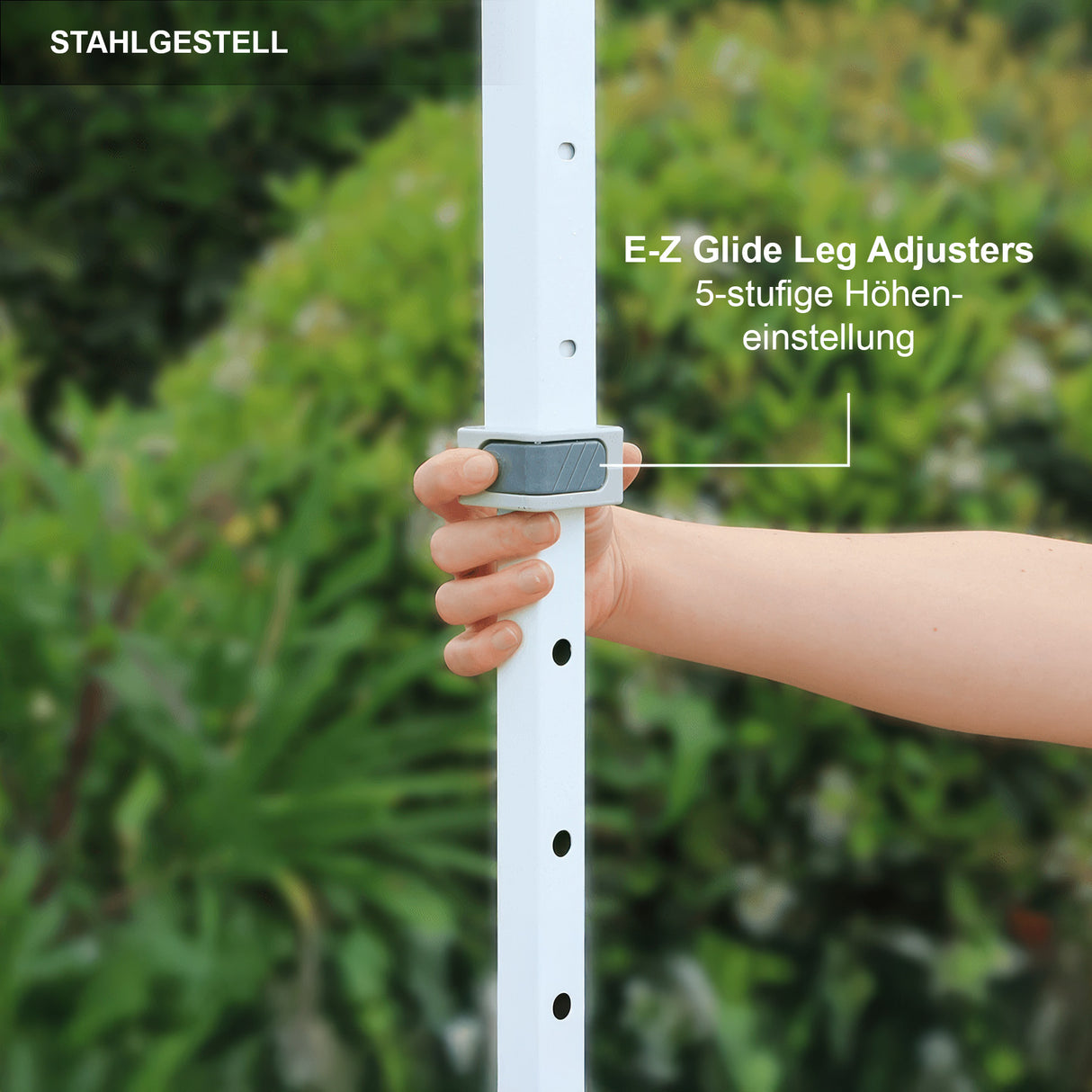 E-Z UP Profi-Faltzelt Feuerwehr