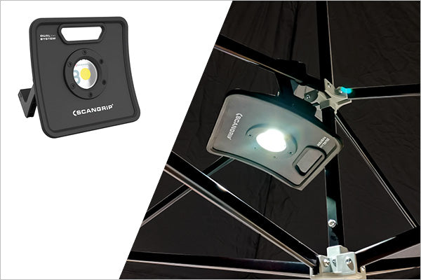 E-Z-UP Schnelleinstazzelt LED Lampe