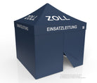Zoll Faltzelt | Einsatzzelt | Profizelt | Schnelleinsatzzelt 3x3 m | EZ-UP Eclipse Stahlgestell