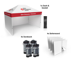 E-Z UP Profi-Faltzelt Hilfsdienste