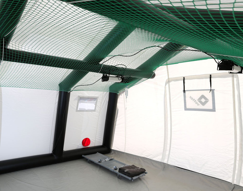 Sanitätszelt Vetter MT 60 / Schnelleinsatzzelt / AirShelter – Profi-Einsatzzelte