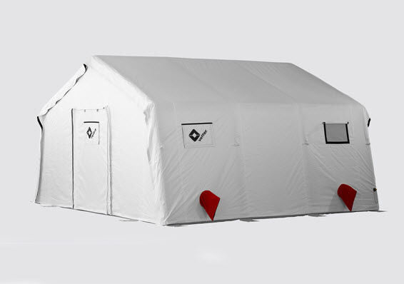 schilter zelte Sanitätszelt Vetter MT 30 / Schnelleinsatzzelt / AirShelter – Profi-Einsatzzelte