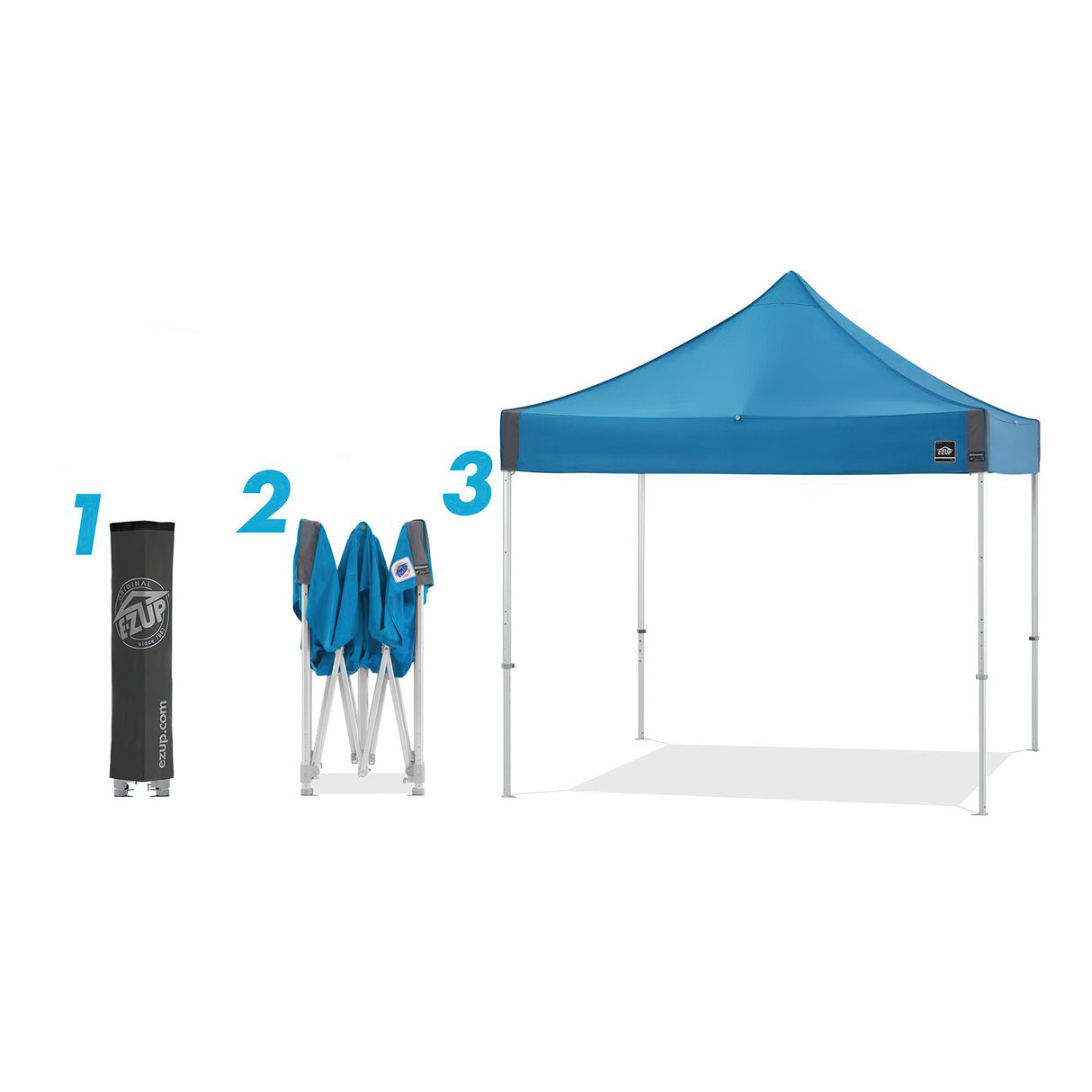 E-Z UP Profi-Faltzelt Feuerwehr