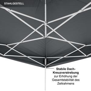 E-Z UP Profi-Faltzelt Feuerwehr