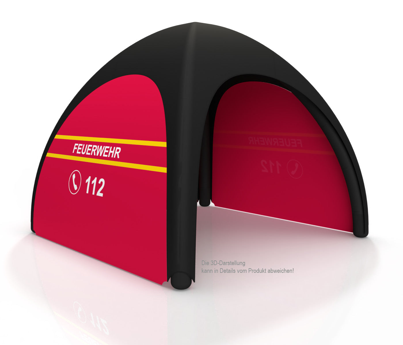 schnelles zelt Schnelleinsatzzelt GYBE HUMANITY TENT Komplett-Set Feuerwehr – Profi-Einsatzzelte